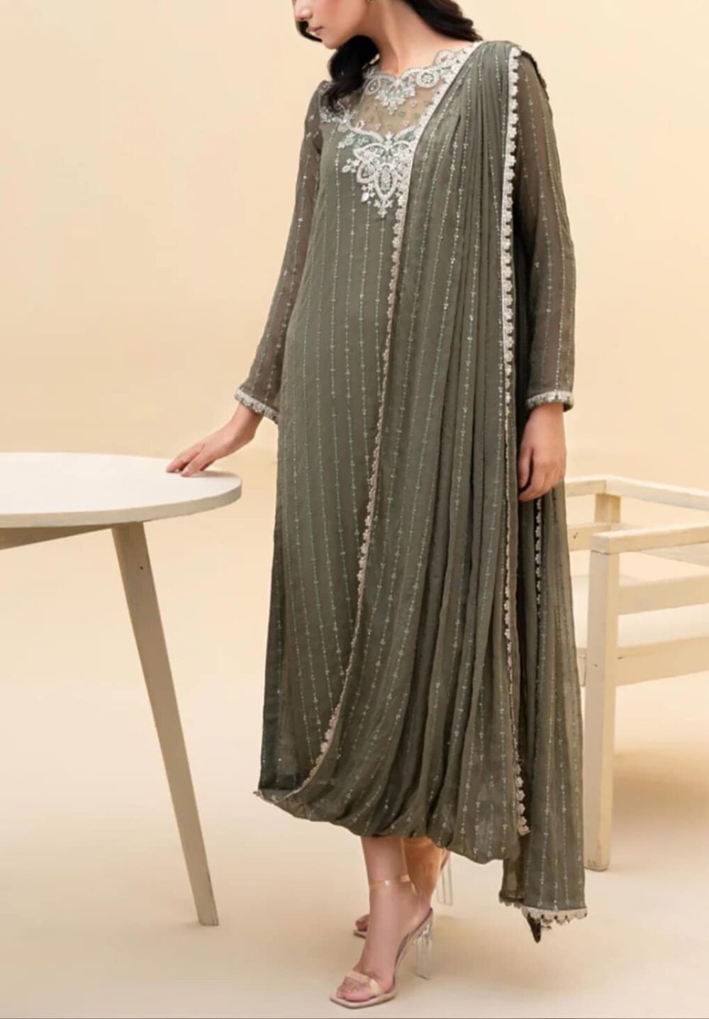 Eastern Kurta Set Two Pieces - Image 3