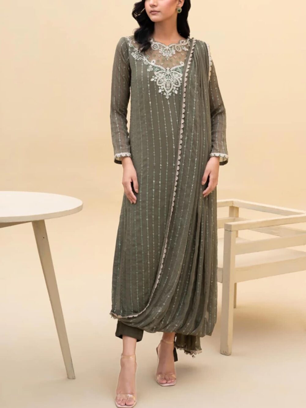 Eastern Kurta Set Two Pieces - Image 2