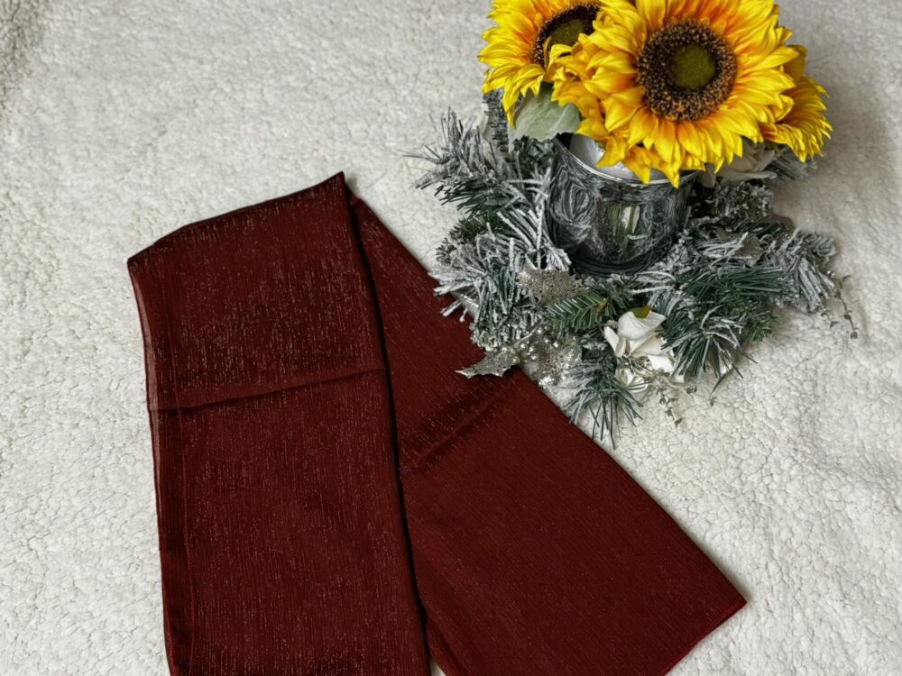Luxury Georgette Shimmer Hijab - Image 2