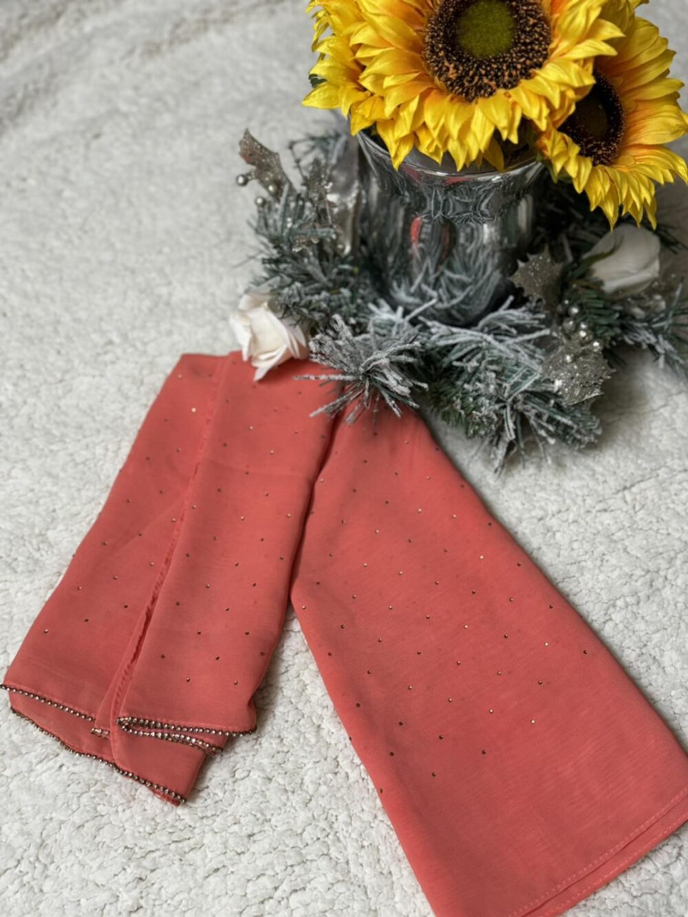 Luxury Georgette Shimmer Hijab - Image 16