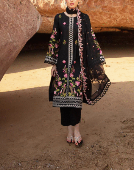 Beautiful 3 Pieces Black Dress